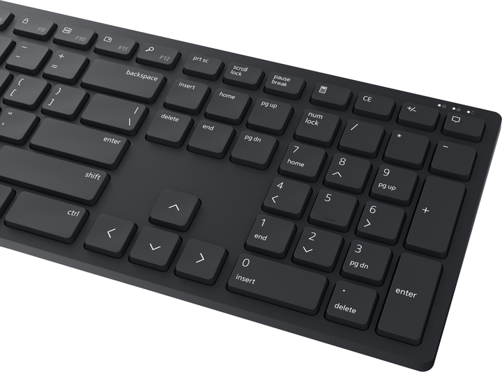 Комплект бездротовий Dell Pro KM5221W RF Wireless Black (KM5221WBKB-GER) - зображення 6