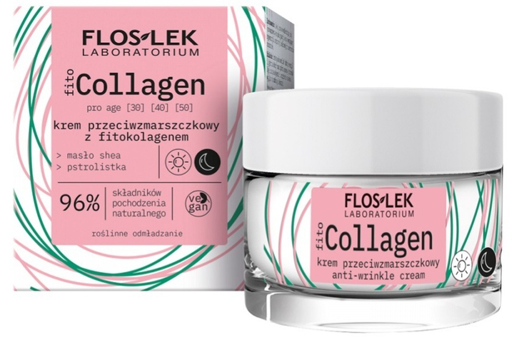 Крем Floslek fitoCollagen Pro Age проти зморшок 50 мл (5905043022062) - зображення 1