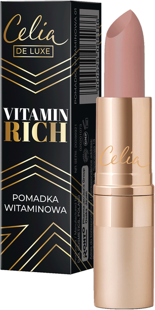 Szminka do ust Celia Vitamin Rich 01 3.5 g (5900525065186) - obraz 1