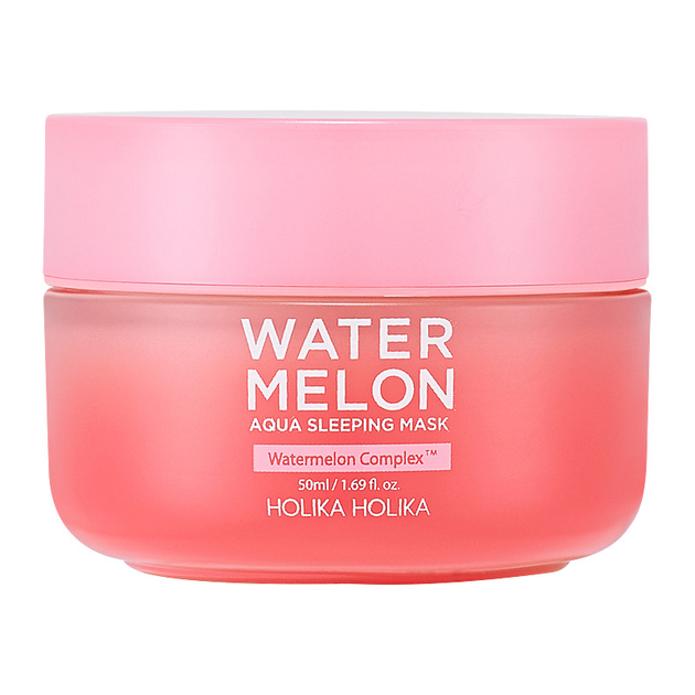 Maseczka do twarzy Holika Holika Watermelon Aqua Sleeping Mask całonocna 50 ml (8806334383183) - obraz 1