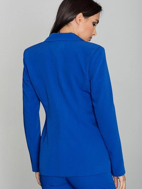 Піджак класичний жіночий женский Figl M562 Синий (5902194339674) - зображення 2