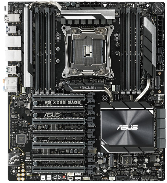 Płyta główna ASUS WS X299 SAGE/10G (s2066, Intel X299, PCIEx16) - obraz 1