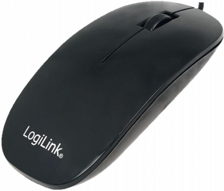 Миша LogiLink ID0063 USB Black (4052792007022) - зображення 1