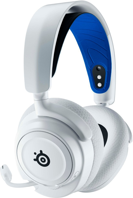 SteelSeries Arctis Nova 7p ホワイト×ブルー ワイヤレスゲーミングヘッドセット 2.4GHz/Bluetooth Arctis