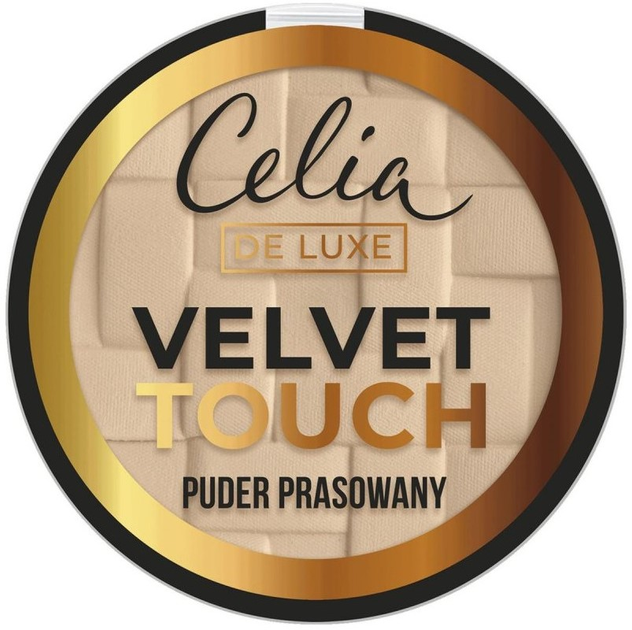 Puder prasowany Celia De Luxe Velvet Touch 103 Sandy Beige 9 g (5900525065162) - obraz 1