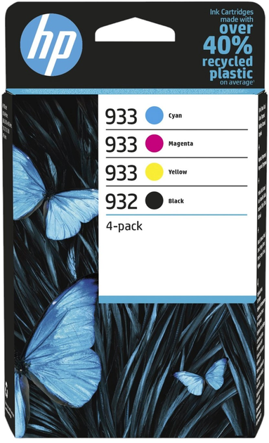 Набір картриджів HP 932/933 Multipack Cyan/Magenta/Yellow/Black (195122352233) - зображення 1