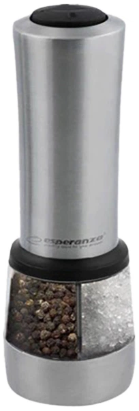 Електричний млин для солі та перцю Esperanza EKP004 Cayenne Stainless Steel (5901299917190) - зображення 1
