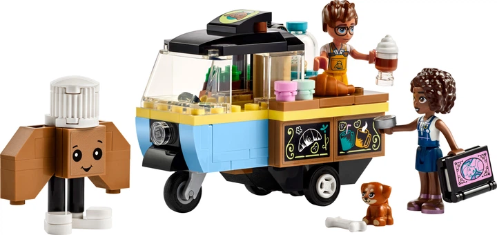 Zestaw klocków LEGO Friends Mobilna piekarnia 125 elementów (42606) - obraz 2