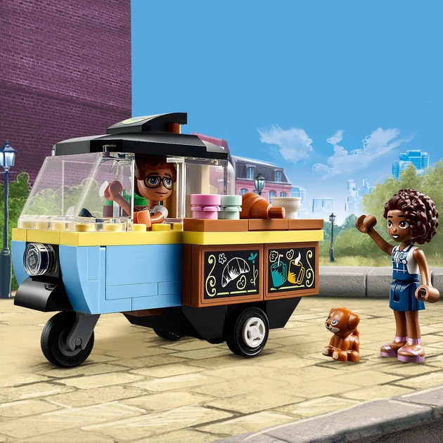 Zestaw klocków LEGO Friends Mobilna piekarnia 125 elementów (42606) - obraz 3