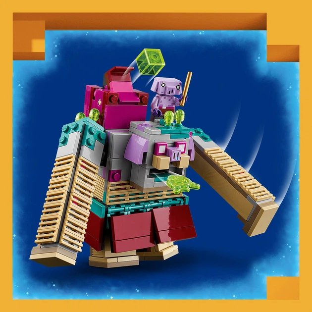 Конструктор LEGO Minecraft Сутичка з пожирачем 420 деталей (21257) - зображення 6