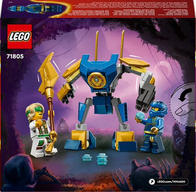 Конструктор LEGO NINJAGO Бойовий набір робота Джея 78 деталей (71805) - зображення 8