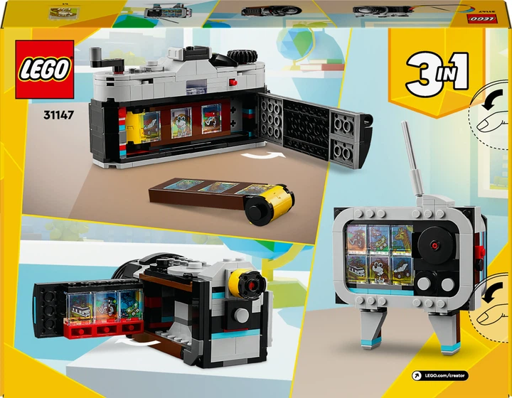 Zestaw klocków LEGO Creator Aparat w stylu retro 261 element (31147) - obraz 9