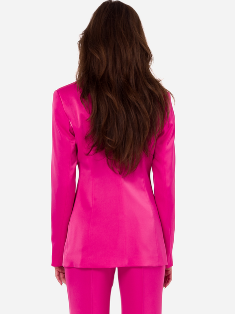 Піджак подовжений жіночий Makover K173 M Рожевий (5905563720141) - зображення 2
