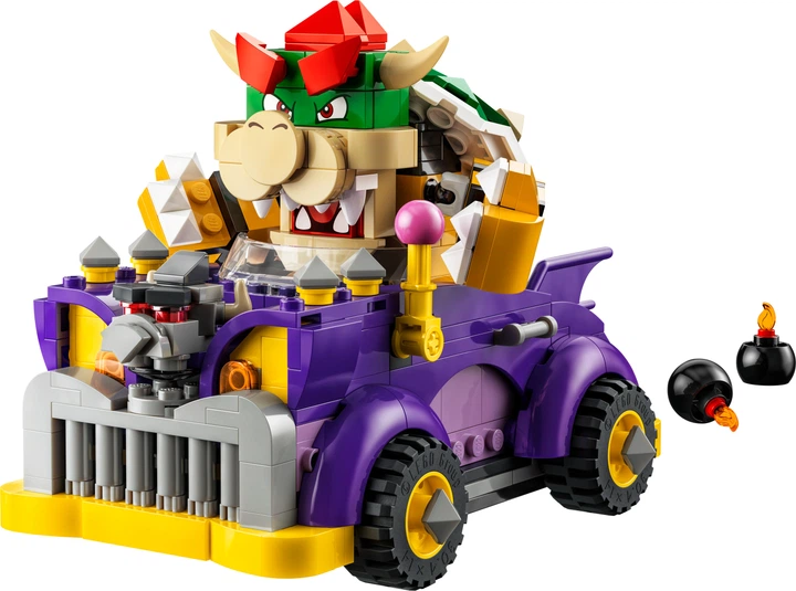 Zestaw klocków LEGO Muscle car Bowser — zestaw rozszerzający 458 elementów (71431) - obraz 2