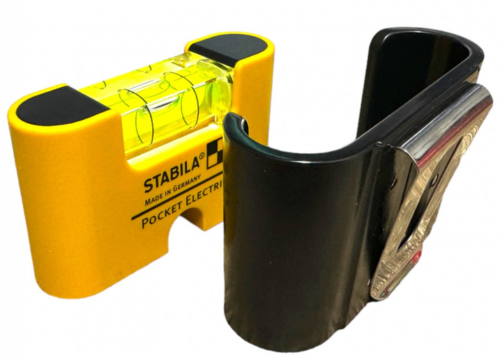 Кишеньковий міні рівень Pocket Electric Stabila з магнітом в кожусі (D-76855) - зображення 2