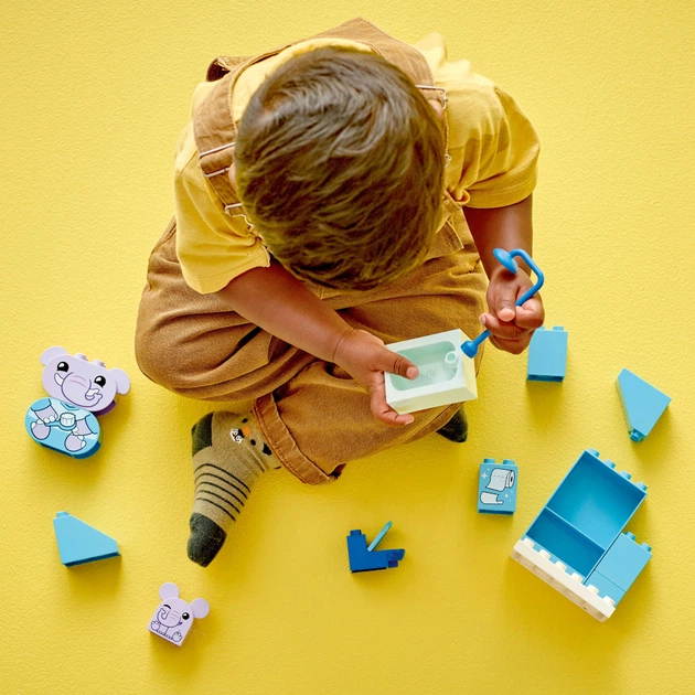Конструктор LEGO DUPLO My First Повсякденні процедури:&nbsp;Час приймати ванну 15 деталей (10413) - зображення 4
