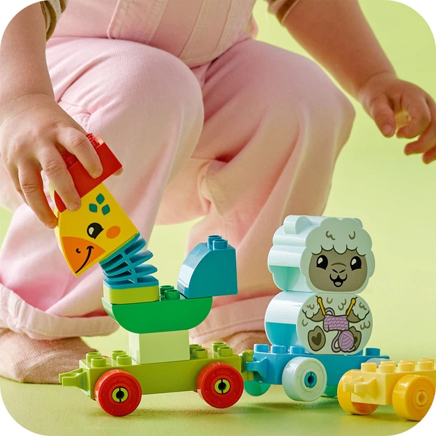 Конструктор LEGO DUPLO My First Потяг тваринок 19 деталей (10412) - зображення 7