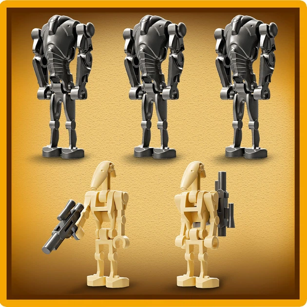Zestaw klocków LEGO Star Wars Zestaw bitewny z żołnierzem armii klonów i droidem bojowym 215 elementów (75372) - obraz 6