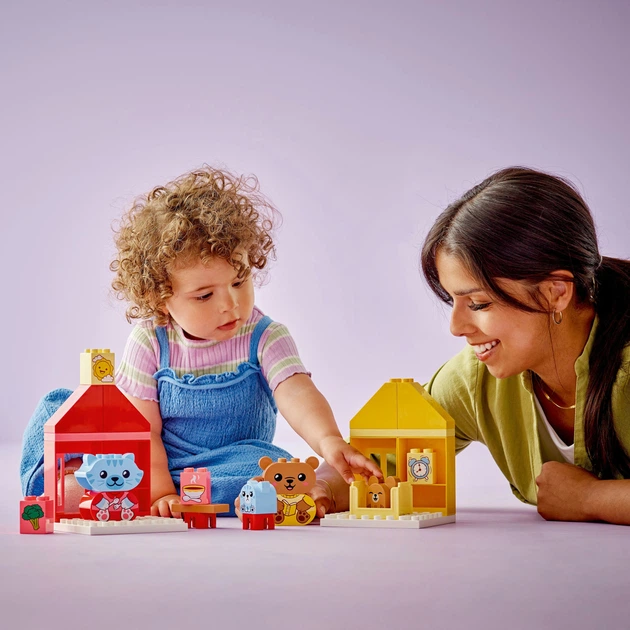 Конструктор LEGO DUPLO My First Повсякденні процедури:&nbsp;Час вечері й сну 28 деталей (10414) - зображення 3