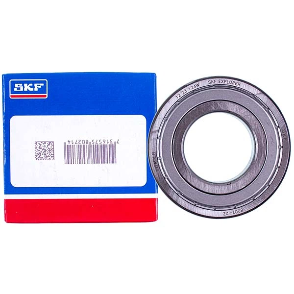 Подшипник для стиральной машины 481252028177 (в коробке) SKF 6207 - 2Z (35x72x17) - Фото 1 Подшипник для стиральной машины 481252028177 (в коробке) SKF 6207 - 2Z (35x72x17) - изображение 1