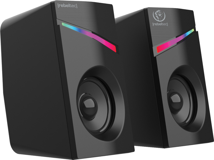 Компьютерные колонки Rebeltec Pop 2.0 Black (RBLGLO00047) - изображение 2