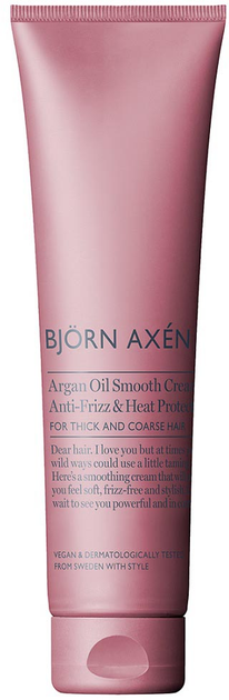 Крем для укладки волосся Björn Axén Argan Oil Smoothing Cream 150 мл (7350001707662) - зображення 1