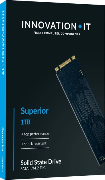 SSD диск Innovation IT Superior 1TB M.2 Serial ATA III 3D TLC (00-1024555) - изображение 3