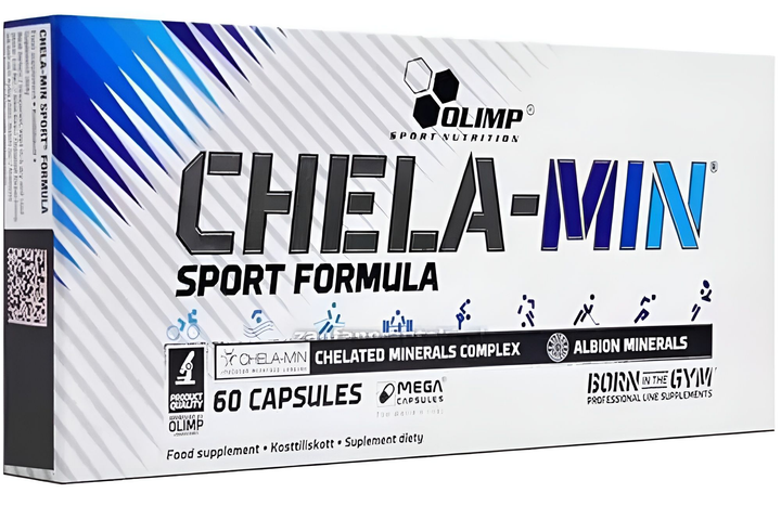 Witaminy Olimp Chela Min Formula 60 kapsułek (5901330003943) - obraz 1