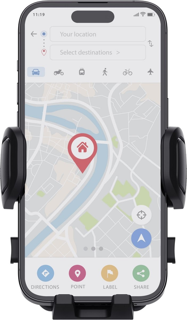 Автотримач Trust Runo Phone Air Vent (8713439249835) - зображення 6