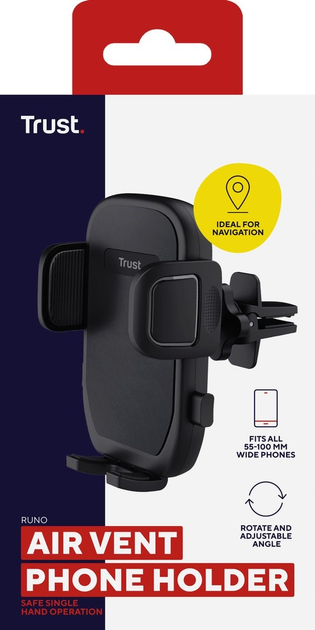 Автотримач Trust Runo Phone Air Vent (8713439249835) - зображення 7