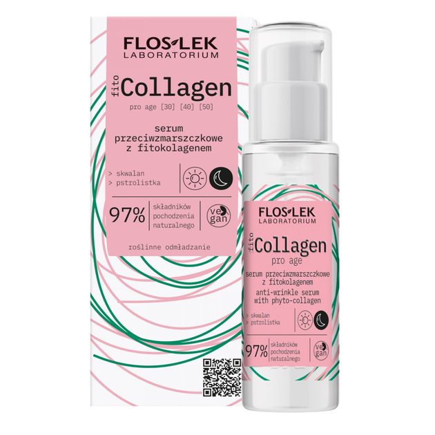 Serum Floslek fitoCollagen Pro Age z fitokolagenem przeciwzmarszczkowe 30 ml (5905043022079) - obraz 1