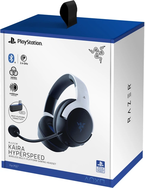 Наушники Razer Kaira Hyperspeed for PS5 Black (RZ04-03980200-R3G1