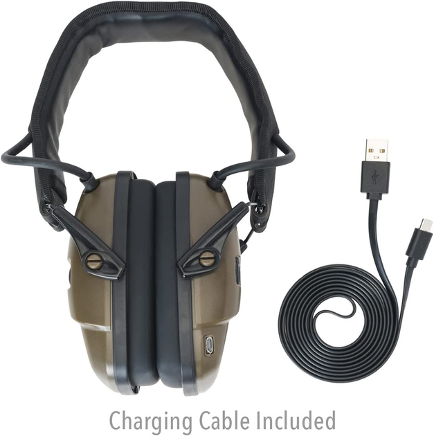Навушники з BlueTooth Адаптером з Активним Шумозаглушенням Impact Sport Bluetooth для Стрільби Електронні з Вбудованим мікрофоном (5002464) - зображення 6