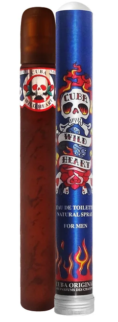 Woda toaletowa Cuba Wild Heart EDT M 35 ml (5425017736356) - obraz 1