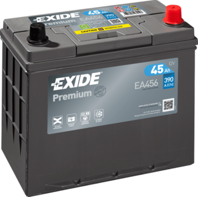 Акумулятор 45 Ah/12V EXIDE PREMIUM JIS Euro EA456 - изображение 2