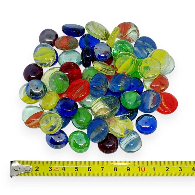 Каміння декоративне скляне Charm Stones краплі прозорі всередині з візерунком 005 - зображення 2