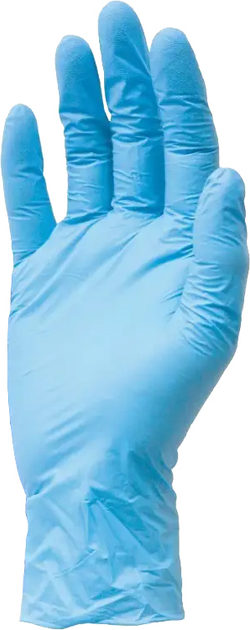 Перчатки смотровые нитриловые нестерильные Medicom SafeTouch E-series неопудренные 2.8 г голубые 50 пар № M (1106/M) - изображение 2