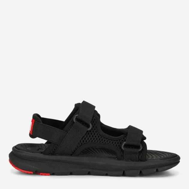 Сандалии детские Puma Evolve Sandal Jr 39044901 39 (6) Puma Black/Puma White/For All Time Red (4065452629564) - изображение 3
