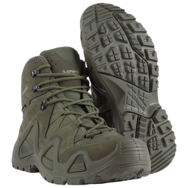 Черевики тактичні Lowa Zephyr GTX mid TF Ranger green (Темно-зеленый) UK 13.5/EU 49 - зображення 1