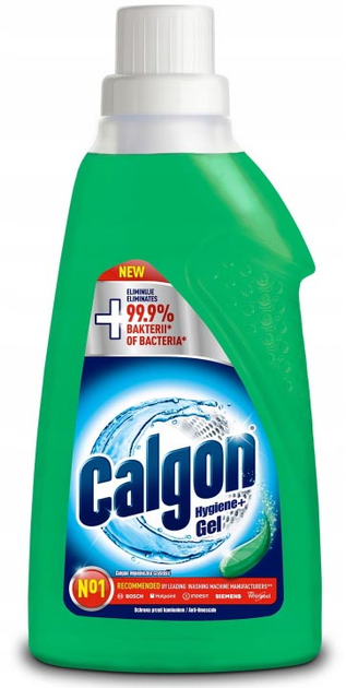 Гель для видалення накипу для пральних машин Calgon Hygiene+ 750 мл (5908252000562/5997321701769) - зображення 1