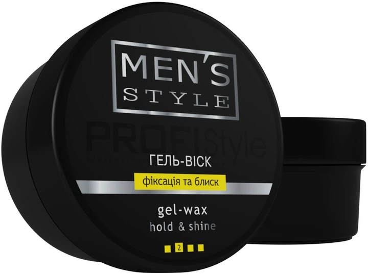 Гель-воск фиксация и блеск Profi Style Men's Style 80 мл - Фото 1 Гель-воск фиксация и блеск Profi Style Men's Style 80 мл - изображение 1