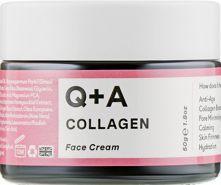 Крем для лица с коллагеном Q+A Collagen Face Cream 50 мл от продавца ...