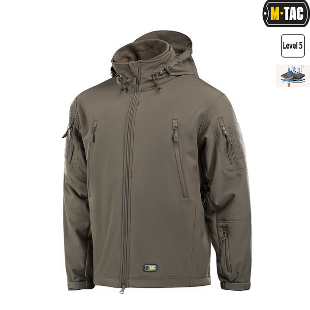 Куртка M-Tac SoftShell з Підстьожкою Olive Size XXXL - изображение 1
