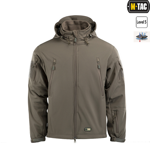 Куртка M-Tac SoftShell з Підстьожкою Olive Size XXXL - изображение 2