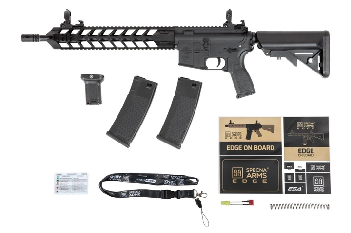 Страйкбольна штурмова гвинтівка Specna Arms Edge RRA SA-E13 Black Метал (Страйкбол 6мм) - изображение 9