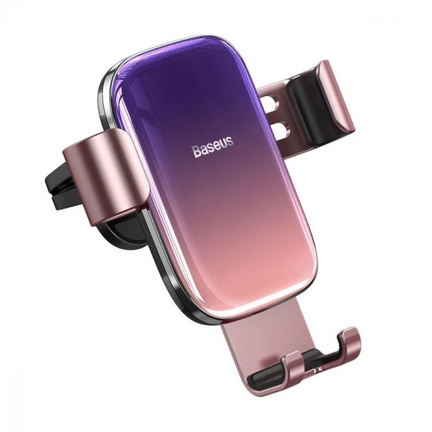 Автомобильный держатель Baseus Glaze Gravity Car Mount pink - изображение 6