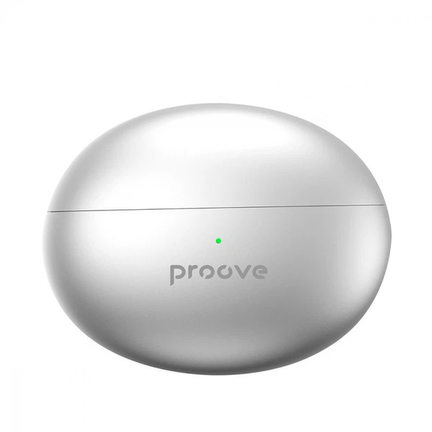 Бездротові навушники Proove Thunder Buds TWS with ANC silver | Вакуумні Bluetooth навушники з шумозаглушенням 483990012 - зображення 3