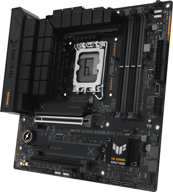 Płyta główna ASUS TUF GAMING B760M-PLUS WIFI (s1700, Intel B760, PCI-Ex16) - obraz 3