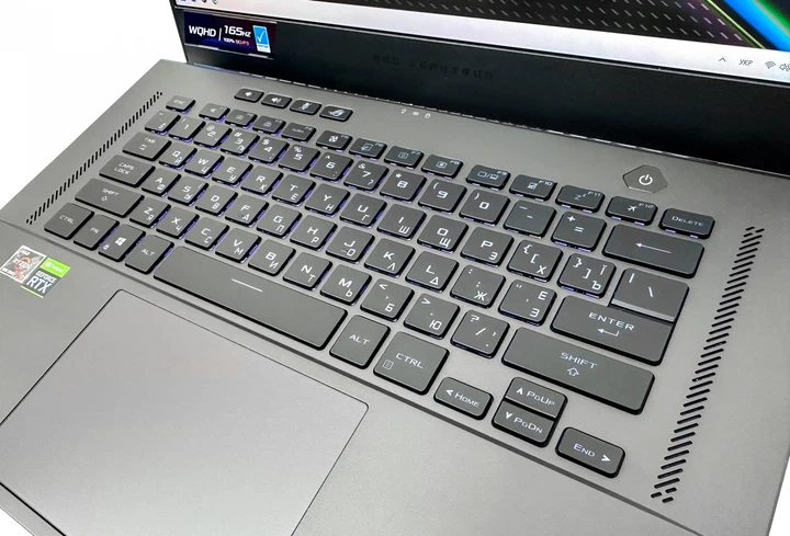 Ноутбук Asus ROG Zephyrus G15 GA503QS (GA503QS-212.R93080) Eclipse Gray Б/У - изображение 4