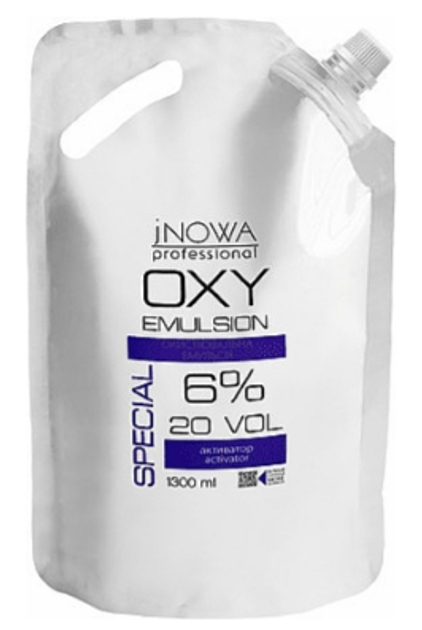 Окислительная эмульсия jNOWA Professional OXY 6% (20 vol) 1300 мл от ...